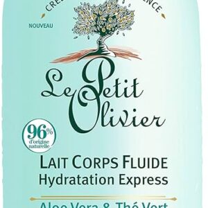 Le Petit Olivier Lait Corps Fluide Hydratation Express – Aloe Vera & Thé Vert