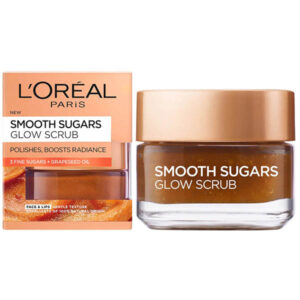 L’Oréal Paris Smooth Sugars Glow Scrub – Huile de Pépins de Raisin
