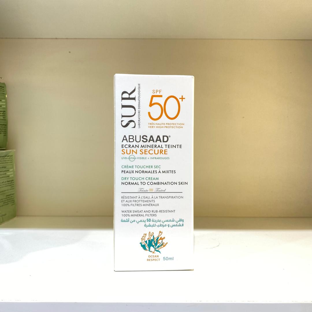 ABUSAAD Eau Thermale – Crème Minérale SPF 50+ Sans Parfum