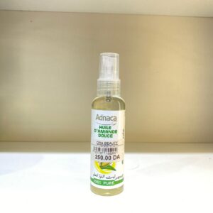 Adnaca – Huile d’Amande Douce 100% Pure