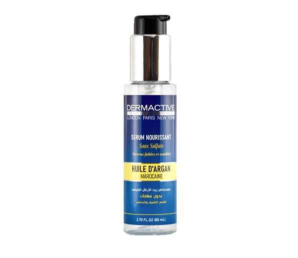 Dermactive – Sérum Nourrissant Sans Sulfate à l’Huile d’Argan Marocaine