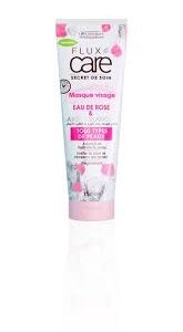 Flux Care – Masque Visage Eau de Rose & Argile Blanche (150 ml)