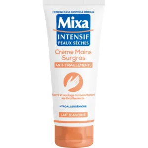 Mixa Intensif Peaux Sèches – Crème Mains Surgras Anti-Tiraillements