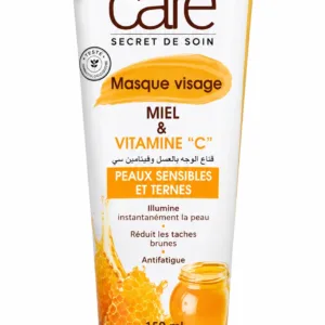 Flux Care – Masque Visage Miel & Vitamine C (150 ml)