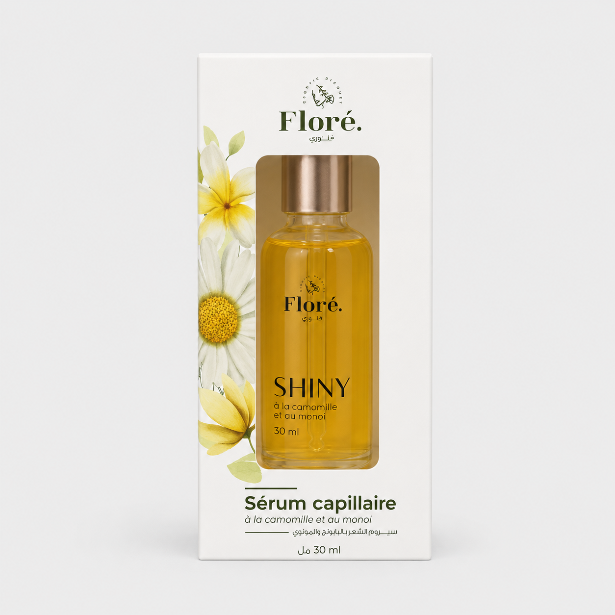 Floré Shiny Sérum Capillaire Camomille & Monoï 30ml